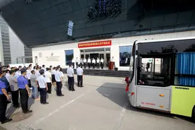 畅通渭北 便捷出行 西安经开区‌渭北新城定制公交1号线开通图片