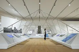 香港M+博物馆举办贝聿铭回顾展图片