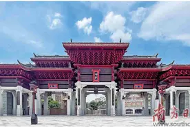 党建红引领文化兴图片