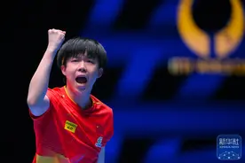 乒乓球 | 世界杯男单：王楚钦晋级四强图片