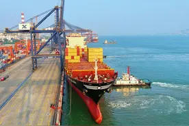 地中海航运澳新线首航厦门港，厦门到新西兰航程缩短至25天图片