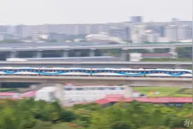 机场联络线“开跑”图片