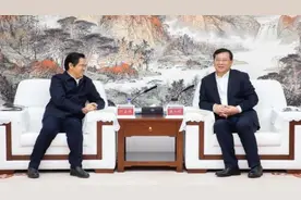 戴和根会见赣州市委常委、南康区委书记何善锦图片