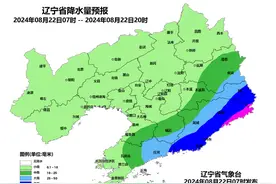 辽宁继续发布暴雨和强对流黄色预警，辽东今日大到暴雨！图片