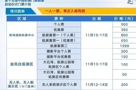 部分门票已经售罄！珠海航展门票在哪还能买到？图片