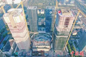 粤港澳大湾区（广州）科技金融中心项目全面封顶图片