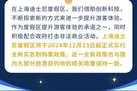 上海迪士尼度假区实名制购票政策12月23日起生效图片