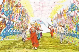 彭水风筝节带动乡村游图片