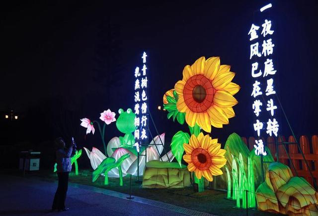 “长安灯会”流光溢彩