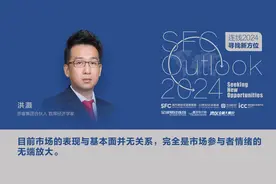 Outlook 2024丨专访思睿集团首席经济学家洪灏：目前看多不做多，股市波动无关基本面图片