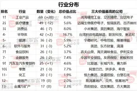 2024胡润中国500强总价值涨13%，工业产品行业上榜数增最多图片