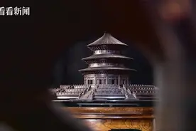 祈年殿赵州桥后，上海爷叔挑战微缩版岳阳楼图片