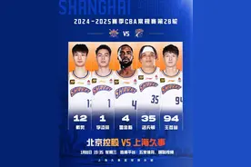 CBA第28轮，上海男篮127:114北京控股图片