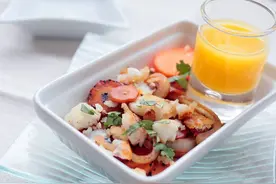 吃海鲜不能喝橙汁？图片