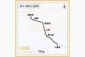 西十高铁建设取得新进展，开通后西安至武汉可2.5小时左右通达图片