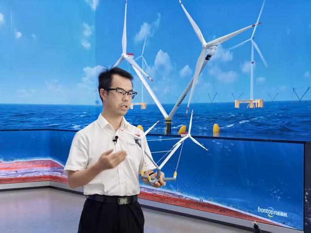 蔚蓝新机丨稳！不惧17级台风的漂浮式海上风机