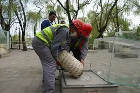 北京日报社区小板报 | 大风橙色预警下，非必要不外出！图片