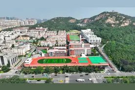 崂山区实验学校改扩建项目投用 银川东路拥堵得到解决图片