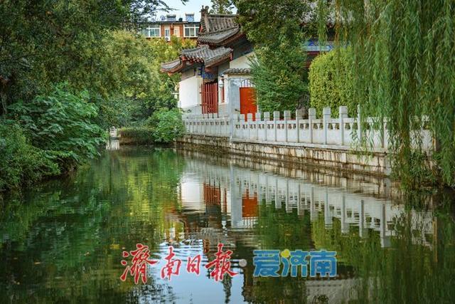一年四季 泉在济南丨济南珍珠泉景区：幽静雅致的济南园林秘境