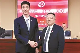 王励勤当选中国乒协主席图片