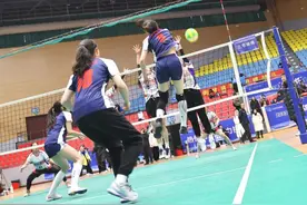 2024年“超级杯”全国气排球联赛湖南选拔赛在郴州举行图片