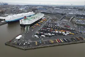 是当地物流的问题，还是电动车销售不如预期？欧洲港口变身“停车场”背后图片