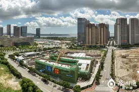 泉州幼师附属幼儿园大兴园区封顶图片