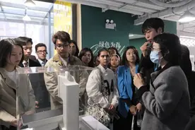 这些外国留学生为何要来长宁这里打卡……图片