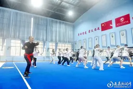 湖南人文科技学院积极推广梅山武术图片