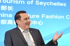 塞舌尔外交和旅游部部长拉德贡德：熊猫、购物、美食将成为成都吸引塞舌尔游客的重要因素图片