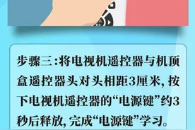 电视、机顶盒遥控器“二合一”，三步轻松学会！图片