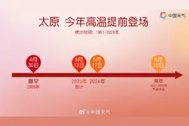 太原高温大幅提前图片