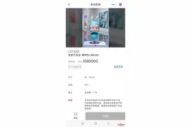 薄荷色LABUBU拍出108万天价图片