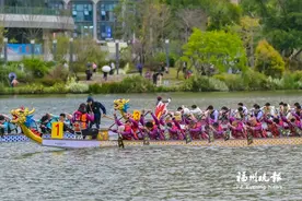 2025龙舟季开桨！首站晋安湖上演“水上竞速+岸边嘉年华”图片