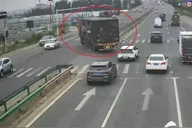 为图方便大货车逆向行驶 济南交警锁定驾驶员启动召回处罚图片