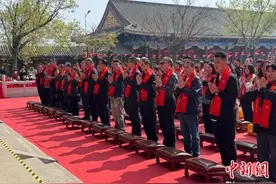 千年妈祖同炷香 渤海潮音共此声 津台同胞共祭妈祖诞辰1065周年图片