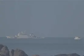 台媒紧盯：4艘大陆海警船今晨进入金门海域，“一度距金湖仅5海里”图片