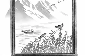 一首简单而又耐人寻味的诗图片