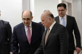 伊拉克和叙利亚外长讨论叙局势图片