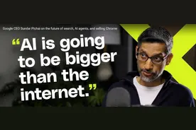 谷歌CEO万字访谈：吐槽OpenAI发布时间，回应Chrome出售传闻图片