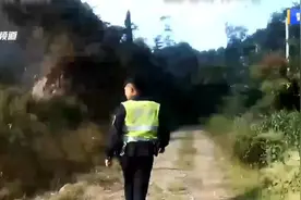 男子爬山被困悬崖，进退两难！救援队伍近5个小时地毯式搜救图片