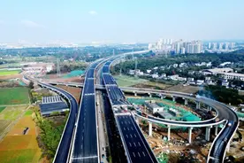 成都到绵阳仅需1小时 成绵高速扩容项目新都段即将通车图片