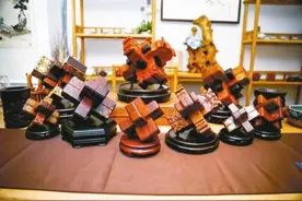 台媒看大陆：来自山东枣庄的古老益智玩具——鲁班锁图片