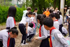 谷雨播种正当时，上海黄道婆纪念公园种下“都市棉田”图片