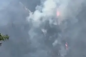 林业局回应贵州雷山突发山火：25日曾出现小型山火，当天已扑灭图片