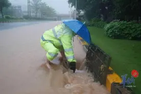 洪水红色预警！韶关曲江区北江乌石站水位持续上涨图片