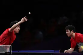 樊振东/王楚钦挺进男双决赛，今晚中韩争夺金牌（组图）图片