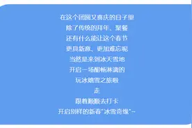 春节不打烊！这几处玩冰戏雪好去处，快来畅玩图片