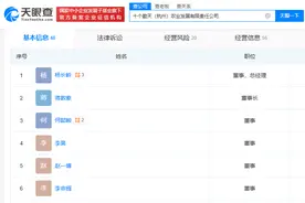 十个勤天公司由2位导演持股图片