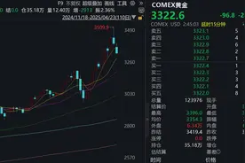 金价巨震转跌！国际黄金期价跌超2%  接近3300美元关口图片